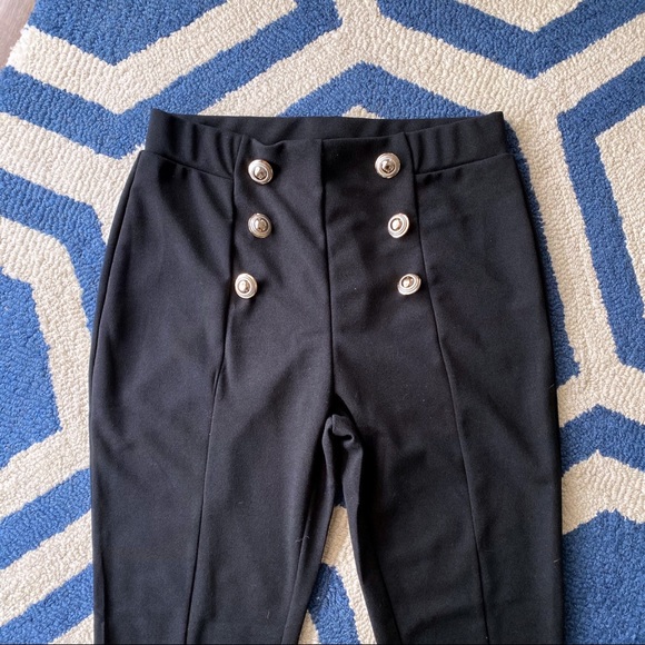 🖤 CLASSIC BLACK HIGH WAIST SKINNY PANTS! - Picture 6 of 6